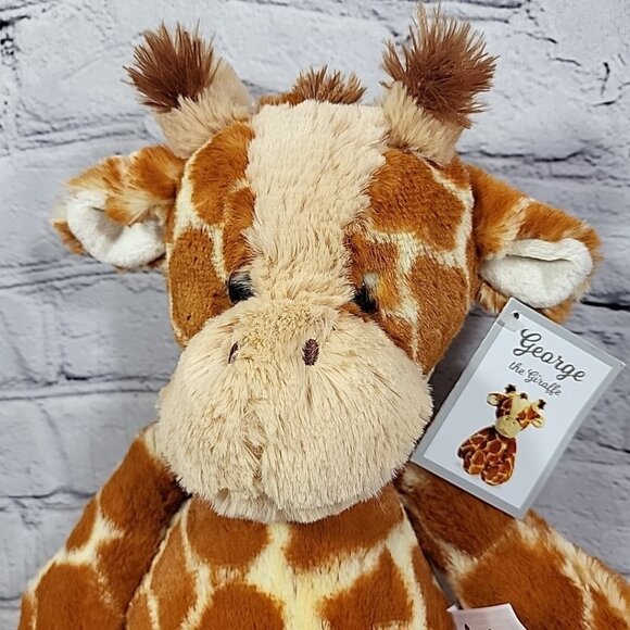 Aurora Lopsie Lulus George The Giraffe Plush Stuffed Animal Super Soft Rare NWT - Picture 2 of 7